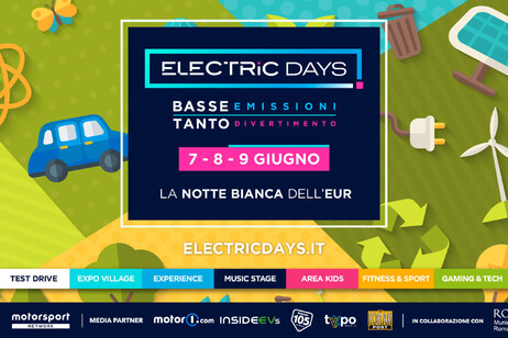 Electric Days: la quarta edizione a Roma da 7 al 9 giugno