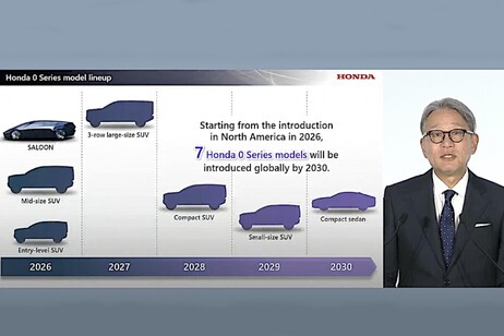 Honda 0 Saloon sarà prima elettrica di una nuova gamma